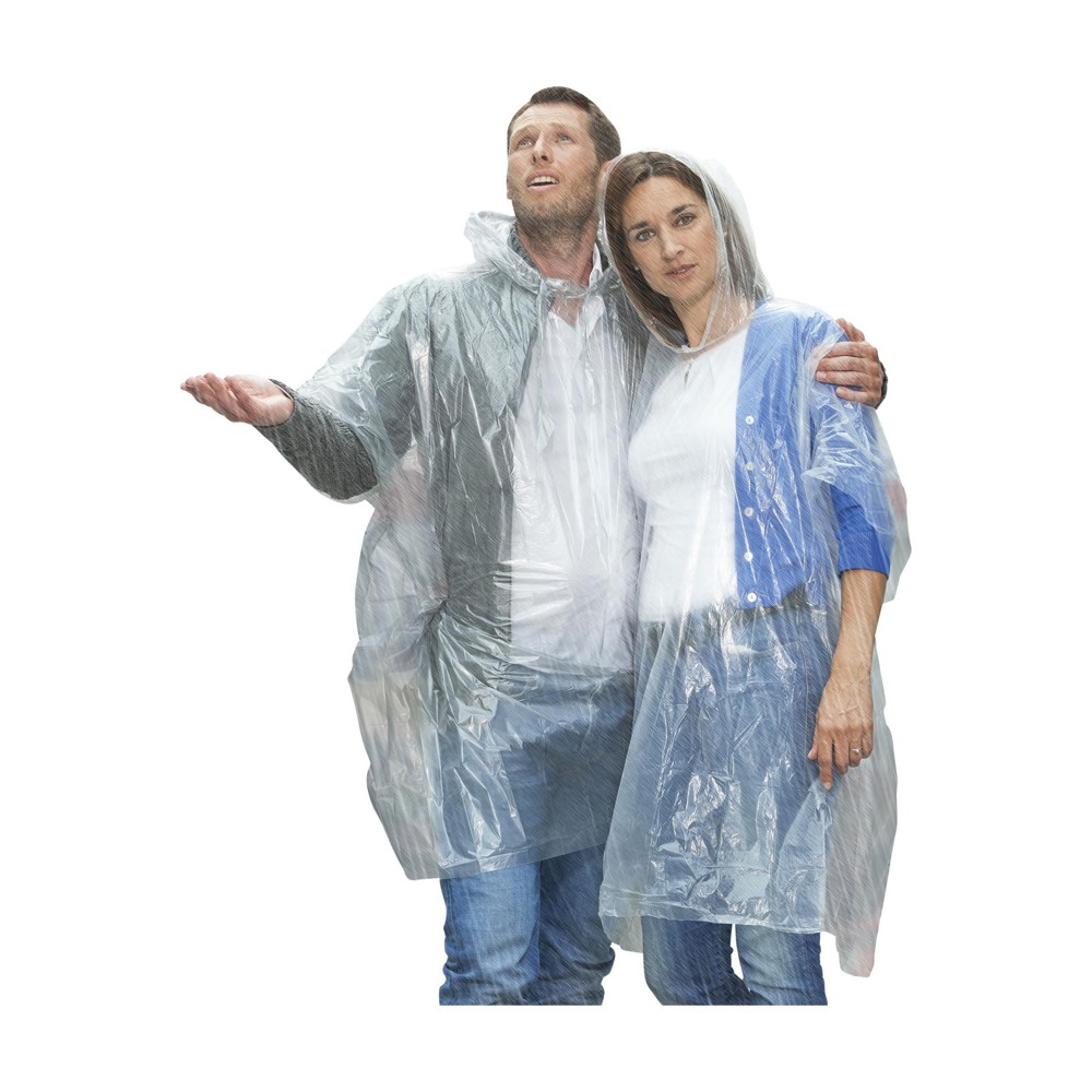 Clear regenponcho