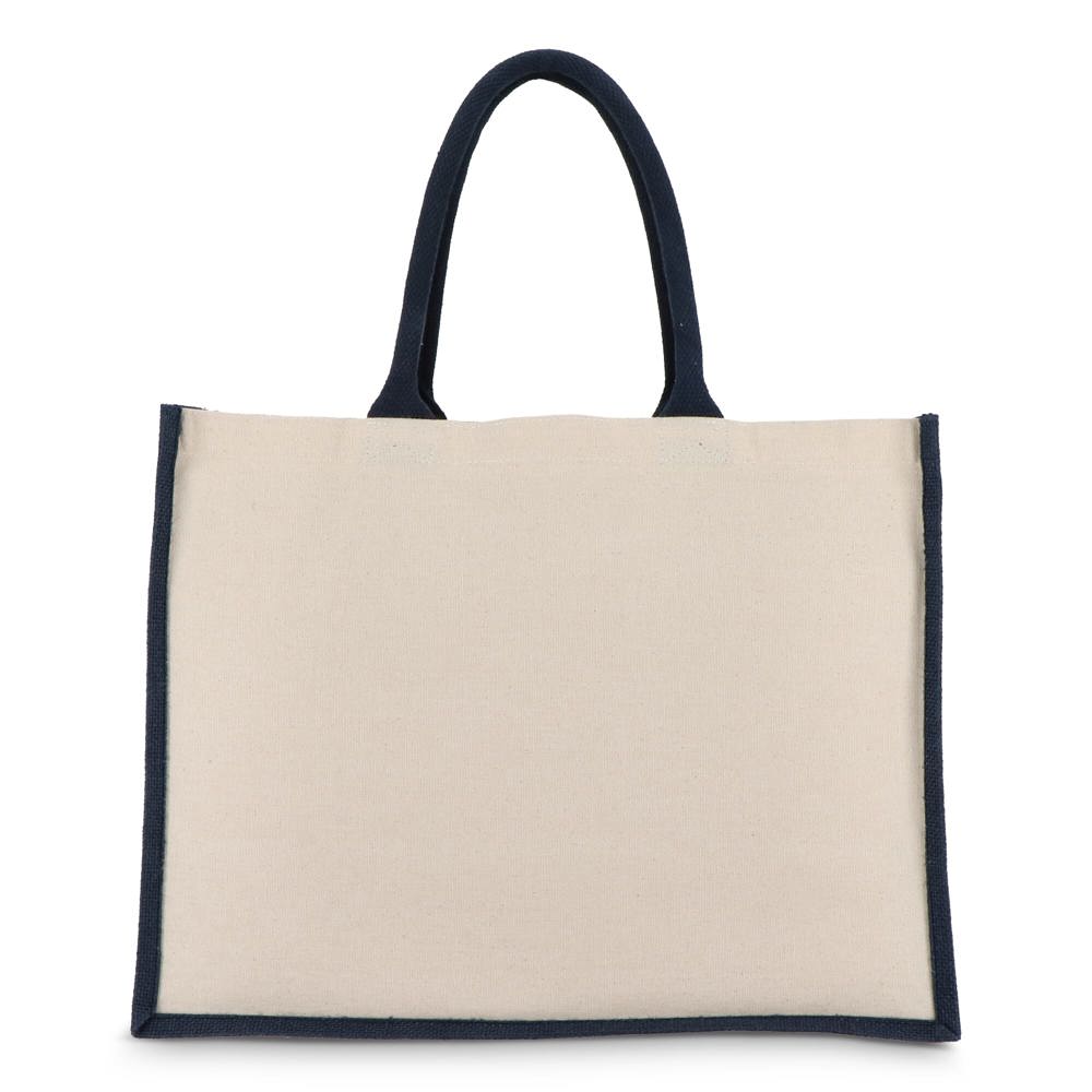 Jute-Katoen Tote OEKO-TEX® 42.5 x 19 x 32cm 320g/m²