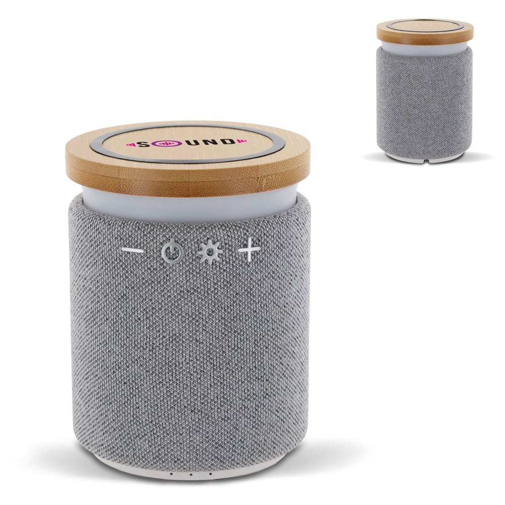 Bamboe 3W Speaker &amp; 5W Draadloze Oplader 