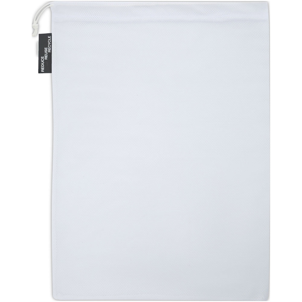 Gerecyclede polyester groente & fruit tas 30x41cm