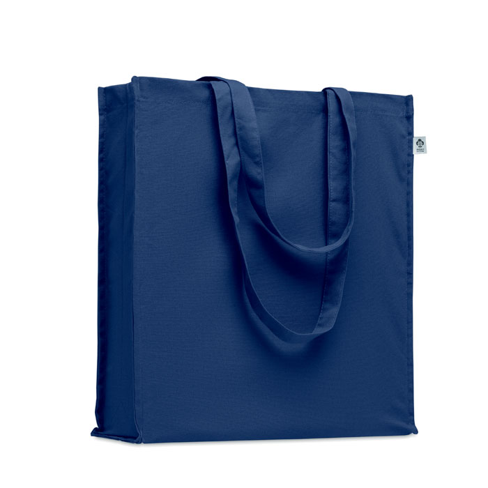 BENTE COLOUR - Boodschappentas organisch katoe - blauw