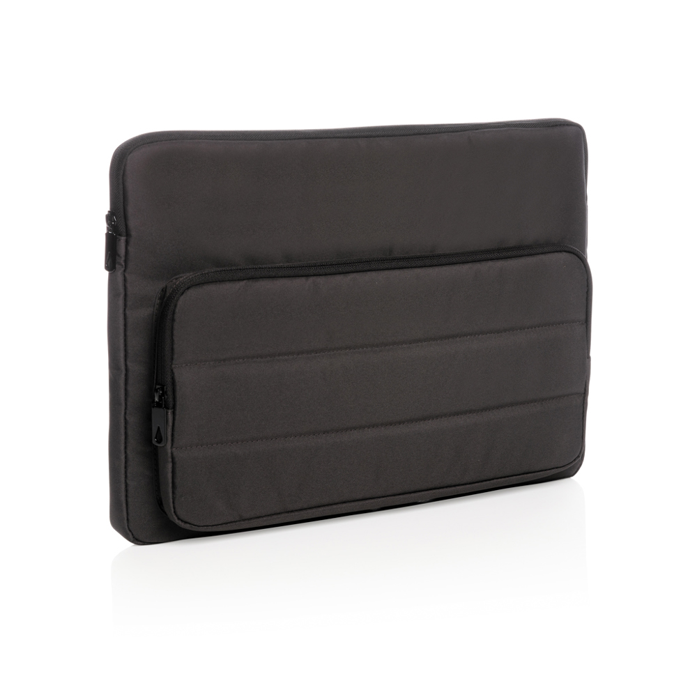 Impact AWARE™ RPET 15,6" laptophoes - zwart (± PMS Black)