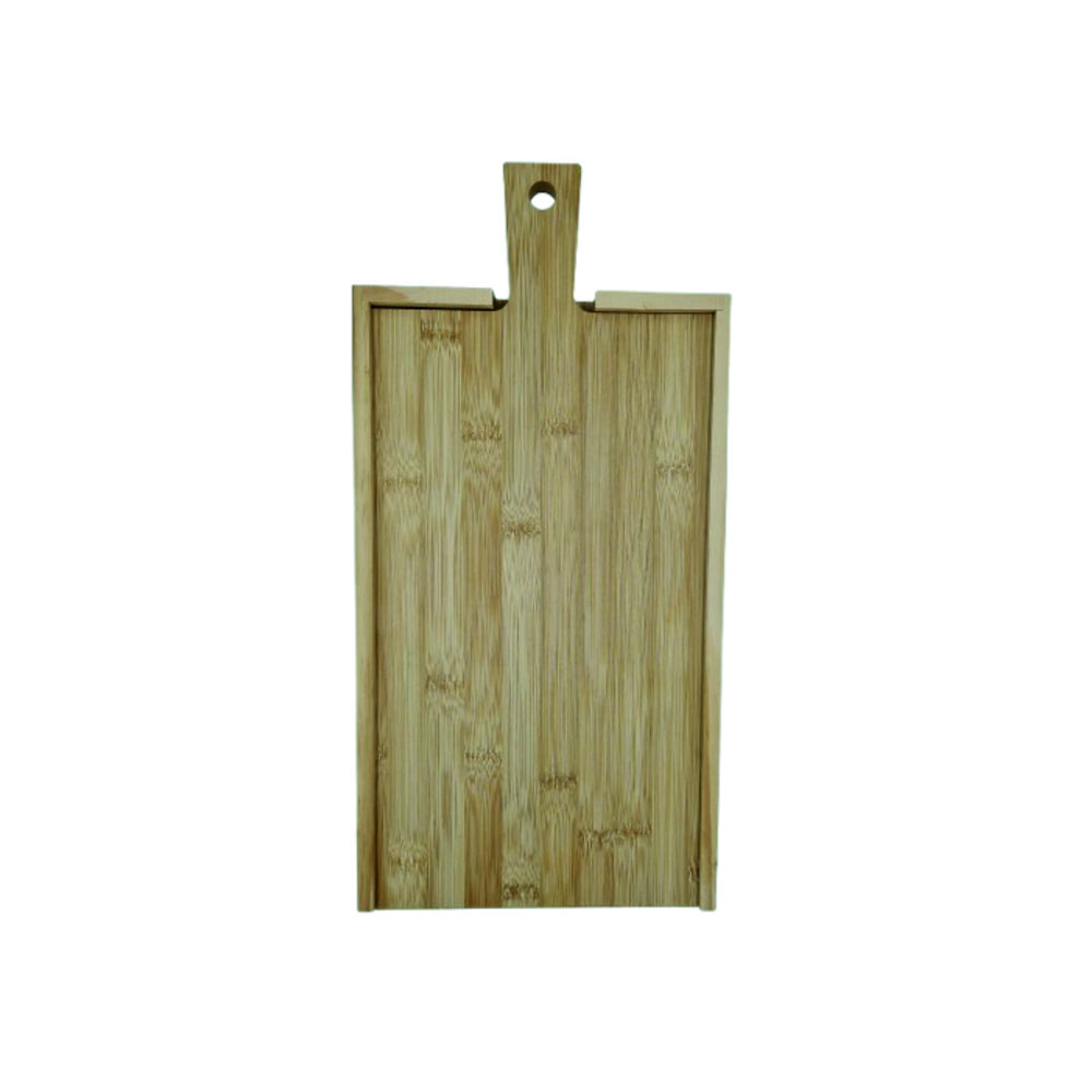 Wijnkist met schuifdeksel plank - Hout