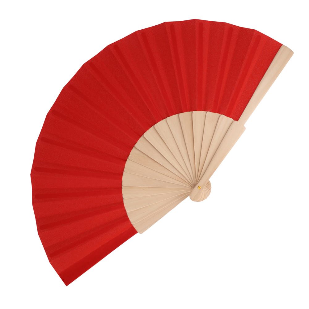 Waaier hout &amp; R-PET - rood