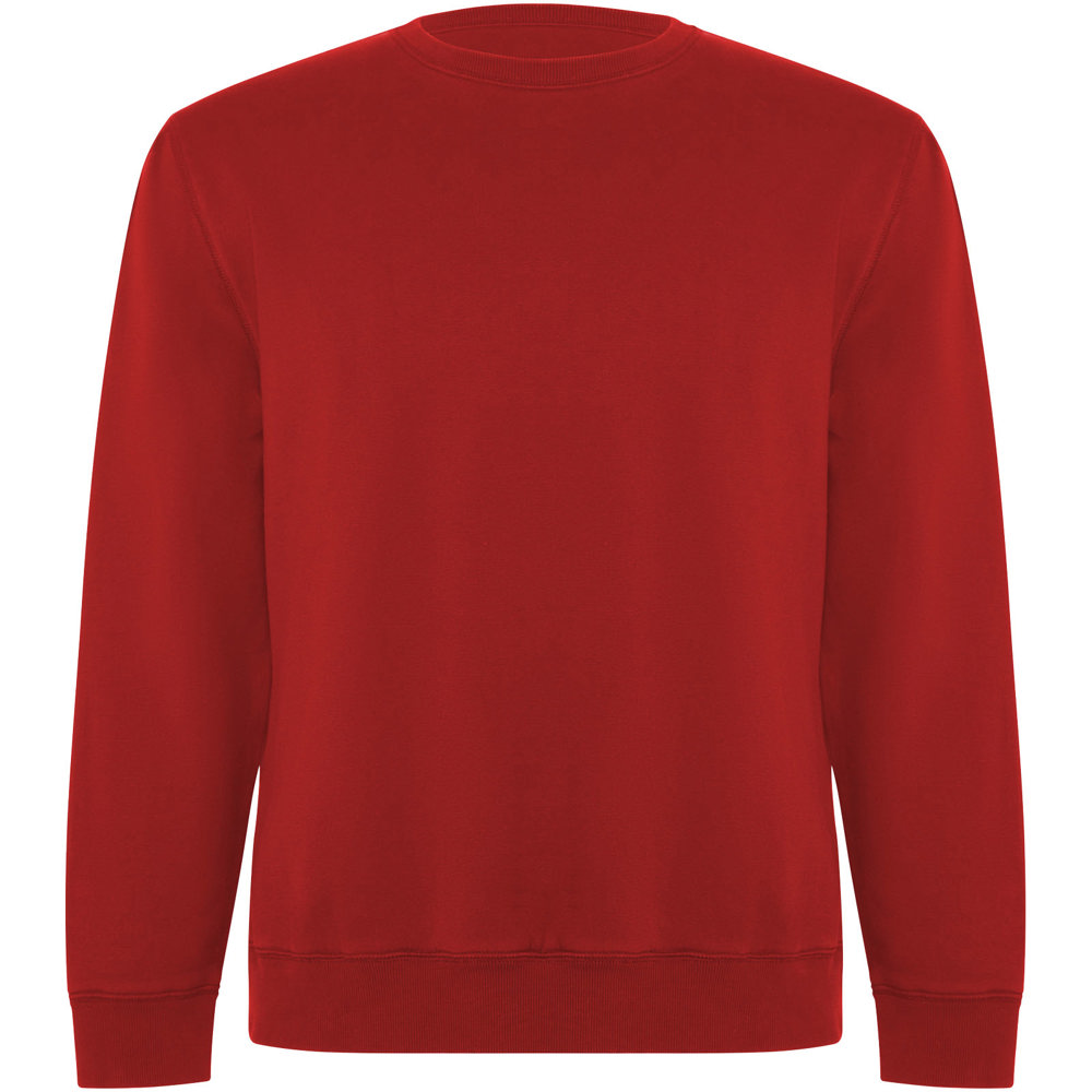 Batian 300 g/m² biologisch katoenen uniseks sweater met ronde hals - Rood