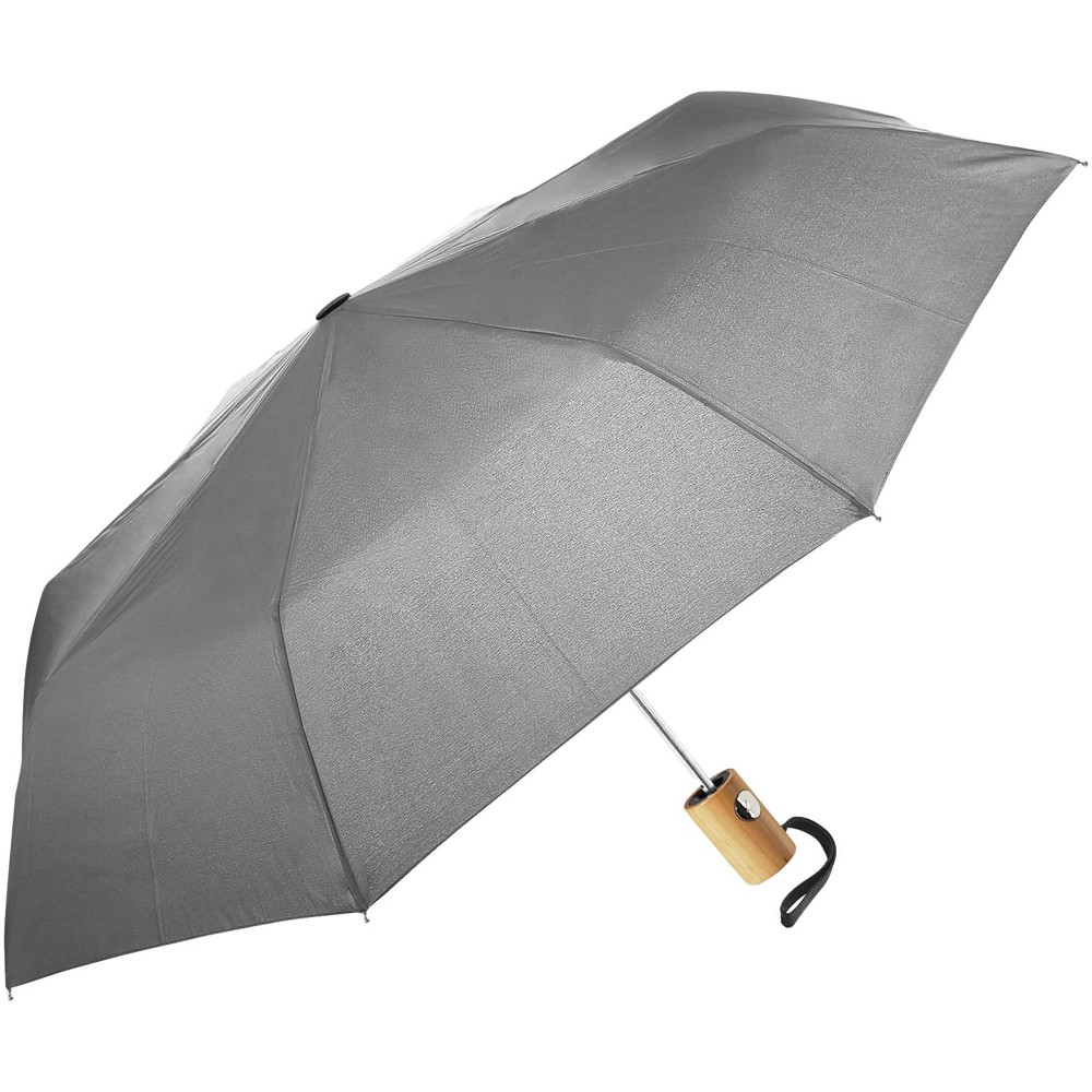 Citizen Green Rainfall 22" opvouwbare paraplu - Grijs