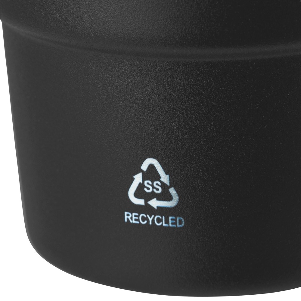 ?Gerecycled roestvrijstalen dubbelwandige drinkbeker (175 ml) Oli