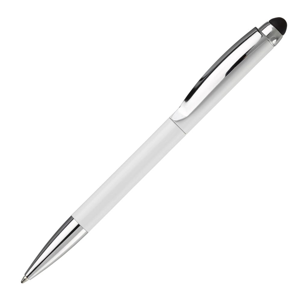 Balpen Modena stylus metaal - Wit