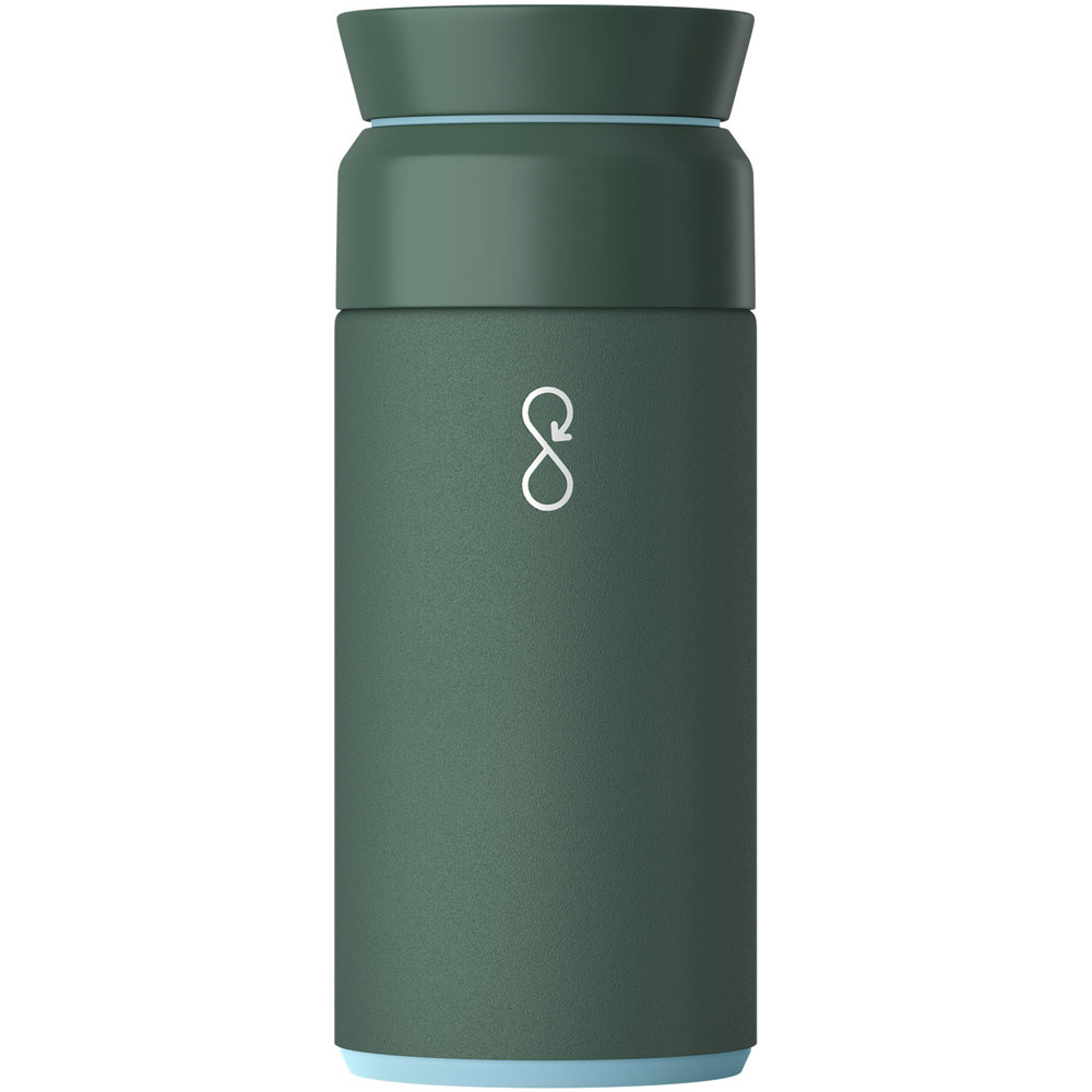 Ocean Bottle thermosfles van 350 ml - Bosgroen