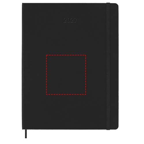 Moleskine week-agenda voor 12 maanden met harde kaft XL