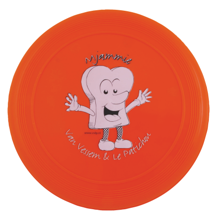 Frisbee 210 mm met ringen - Oranje