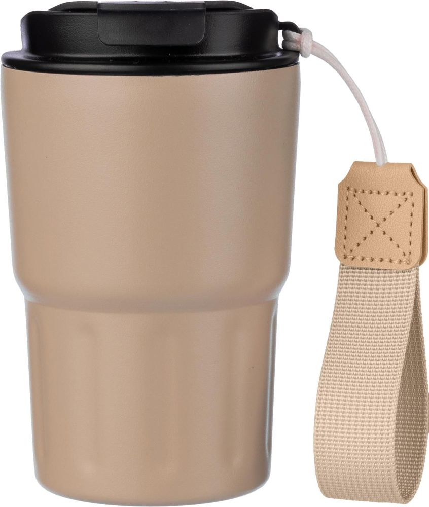 Dubbelwandige thermosbeker Louisa | 320 ml - Beige