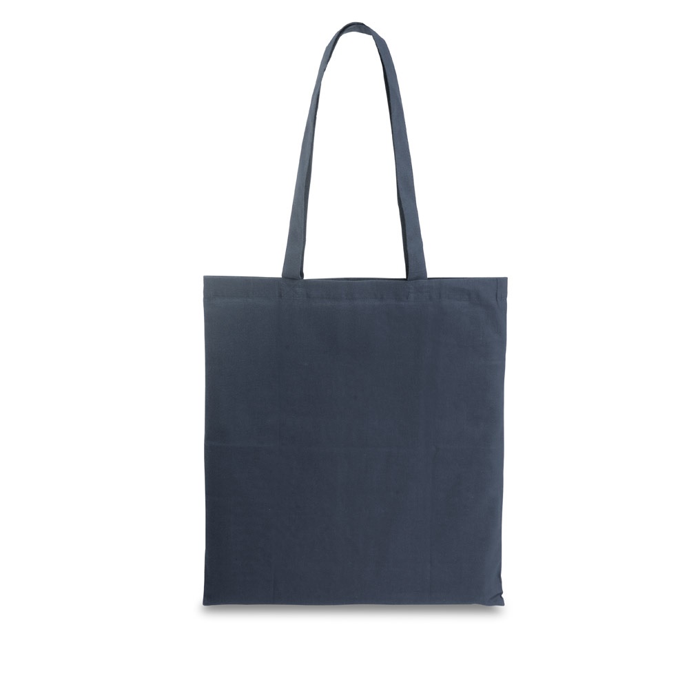 CAIRO. Tas van gerecycleerd katoen (70%) en polyester (30% rPET) (180 g/m²) - Marineblauw