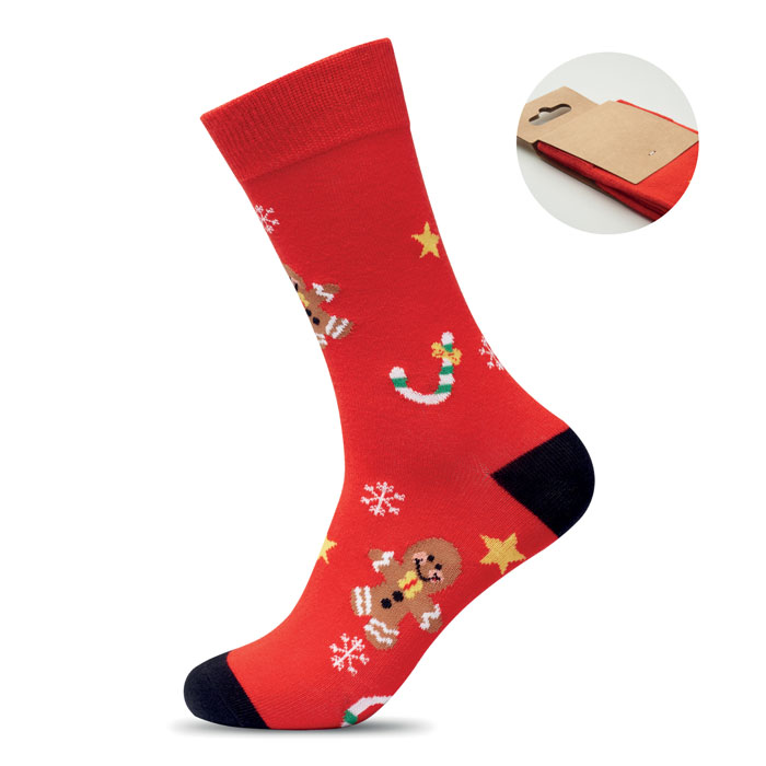 SOC LARGE - Paar kerstsokken L