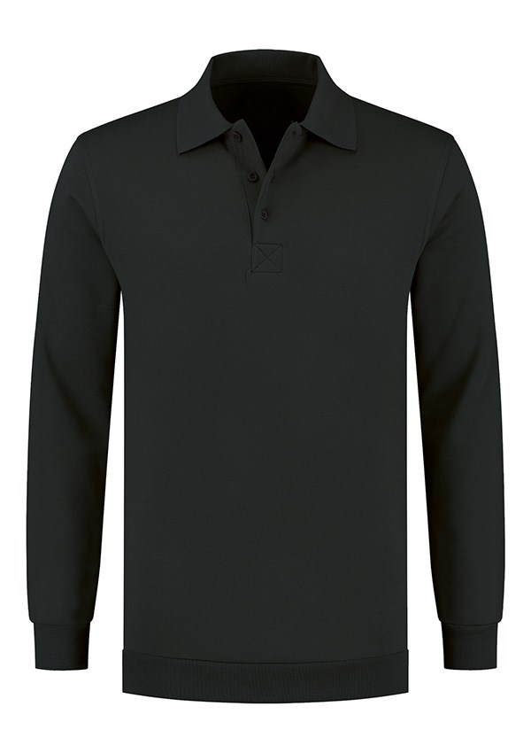 Lemon & Soda Workwear Uni Polosweater - 432c Dark Grey
