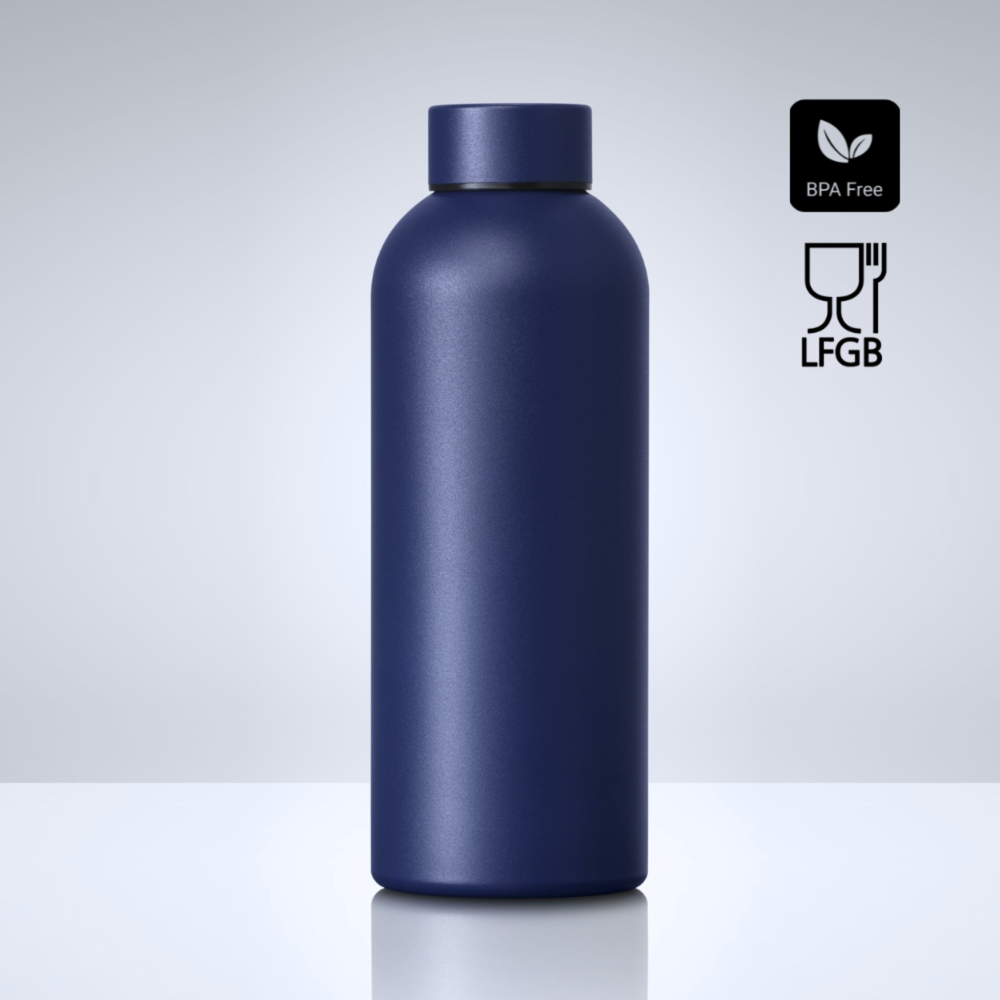 Active Set: thermische waterfles 500 ml & automatische paraplu