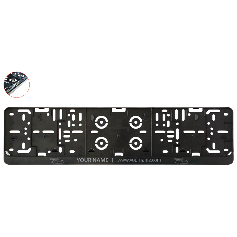 Kentekenplaathouder Kwik Klik 3D