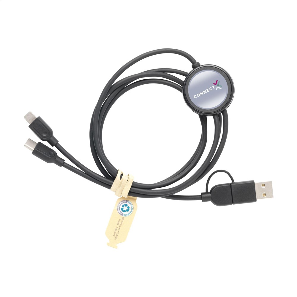 Charging Cable RCS Recycled ABS-TPE oplaadkabel