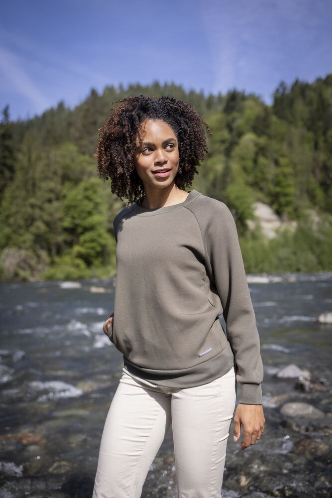 Cutter & Buck - Pemberton Crewneck Dames Dark Navy XS