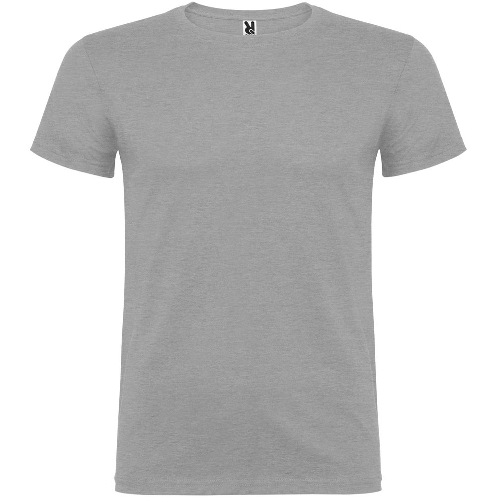 Beagle 155 g/m² kindershirt met korte mouwen - Gemêleerd grijs