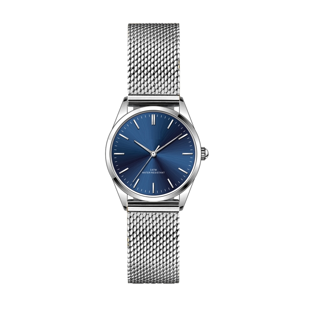 Horloge Sofia ladies - Zilver Blauw