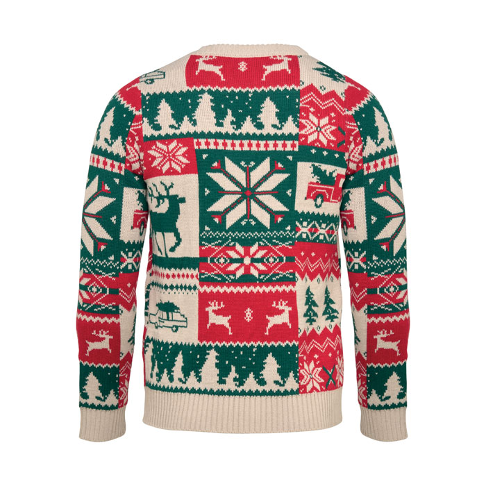 SHIMIS XL - Gebreide kersttrui L-XL