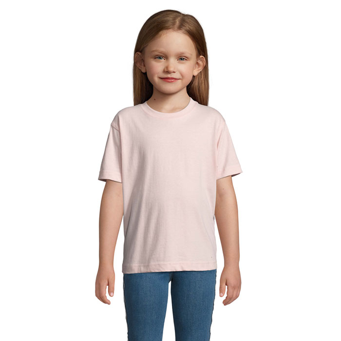 IMPERIAL KIDS - IMPERIAL kind t-shirt 190g - Medium Pink