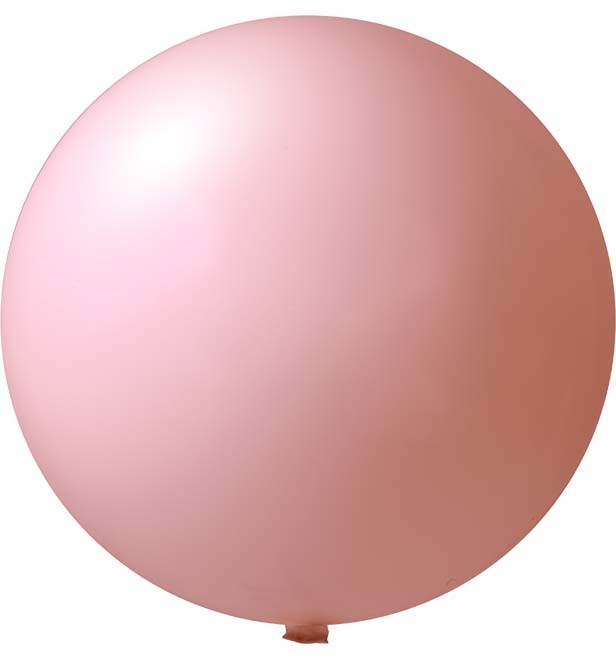 Reuzenballonnen bedrukt Ø 120 cm - Roze (4431) Pastel (± PMS 1895)