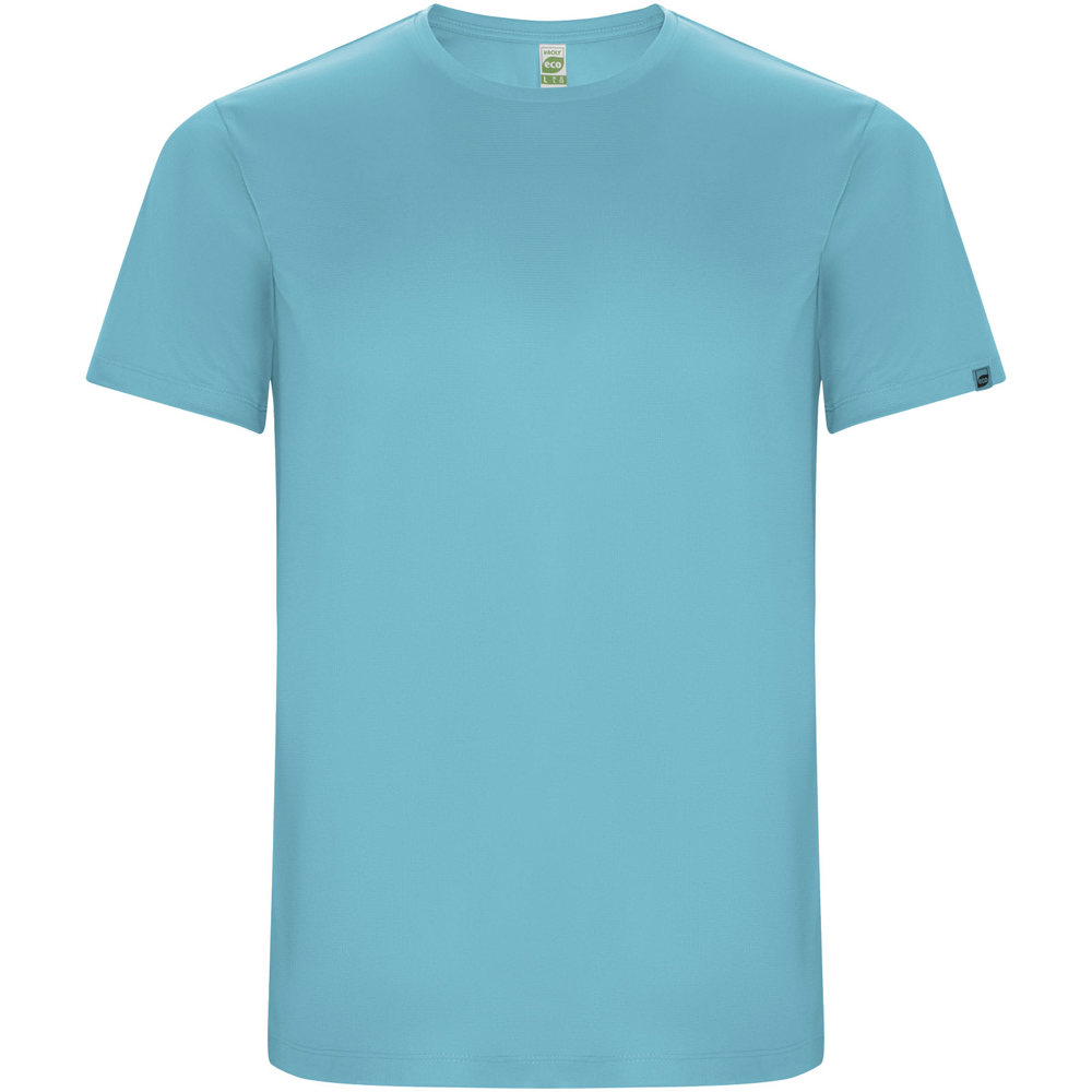 Imola 135 g/m² sportshirt met korte mouwen voor kinderen - Turkoois