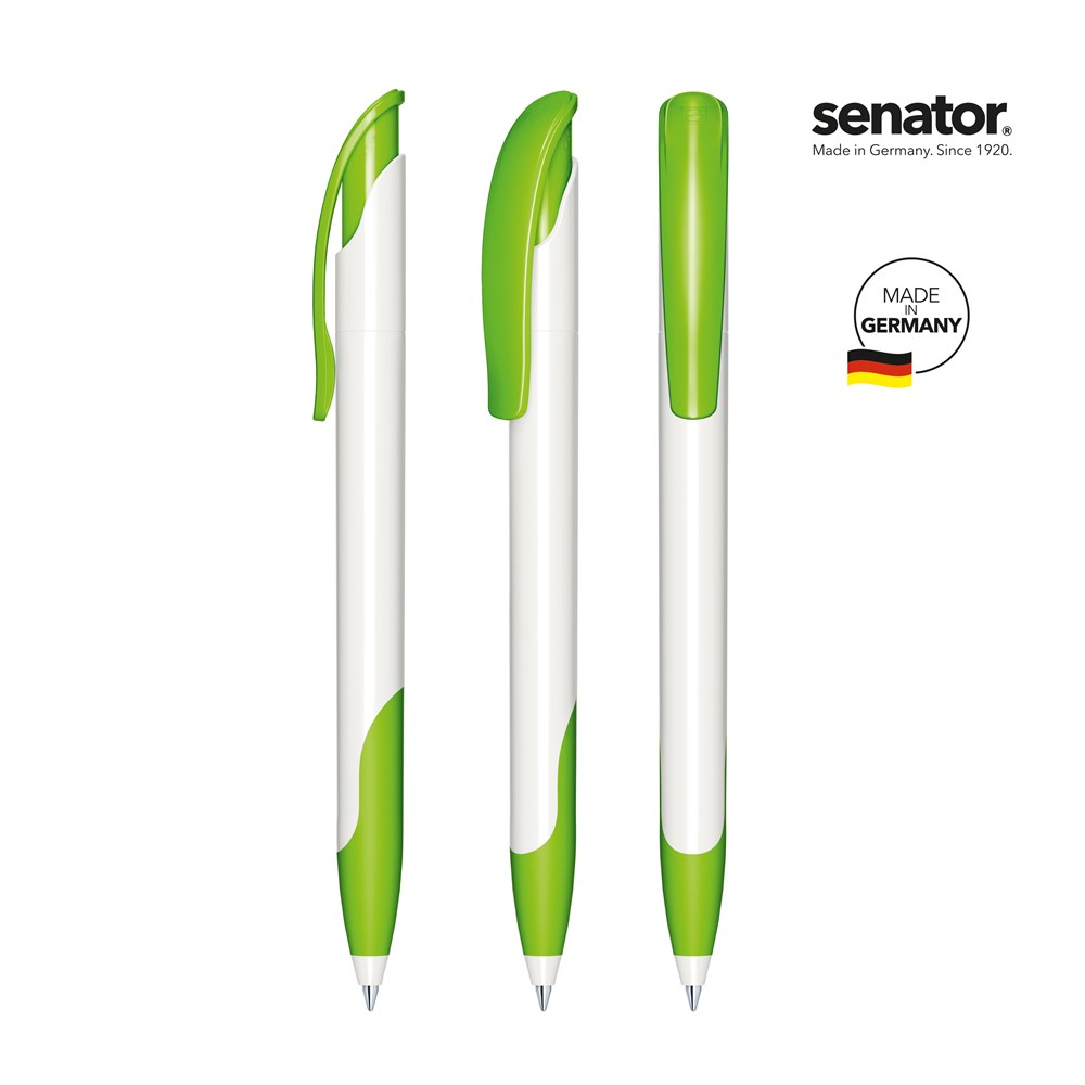 senator® Challenger Polished Basic SG  retractable pen - groen 376