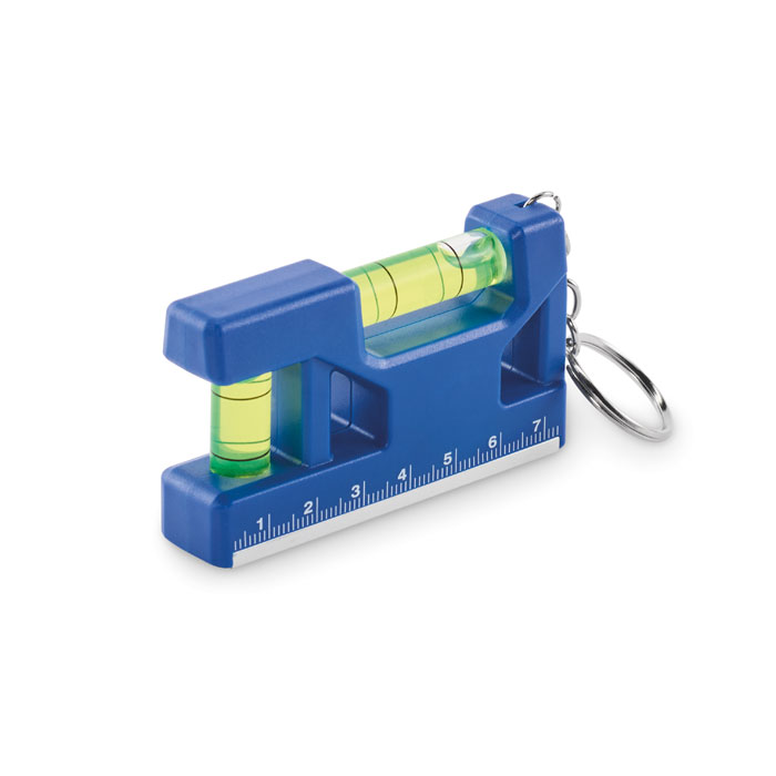 MAGEVEL - Magnetische waterpas ABS sleutelha - Royal Blauw