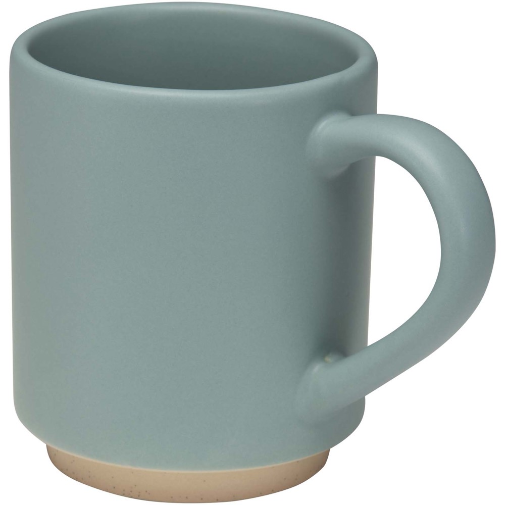 Camilla stapelbare keramische mok van 180 ml met matte afwerking - Rifblauw
