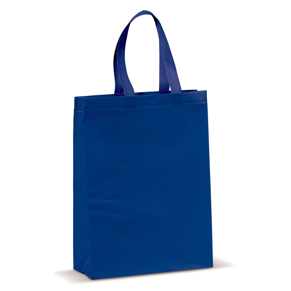 Draagtas gelamineerd non-woven medium 105g/m² - Donkerblauw