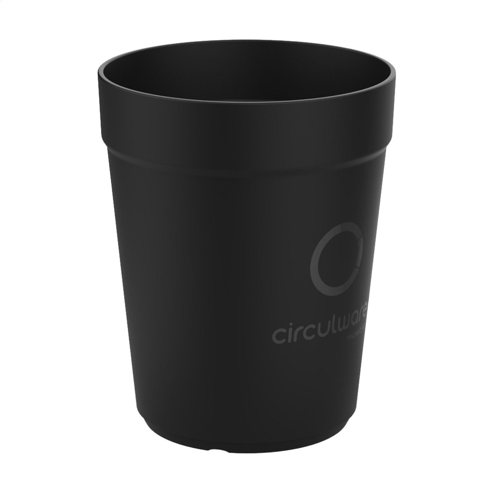 CirculCup 300 ml beker - Zwart
