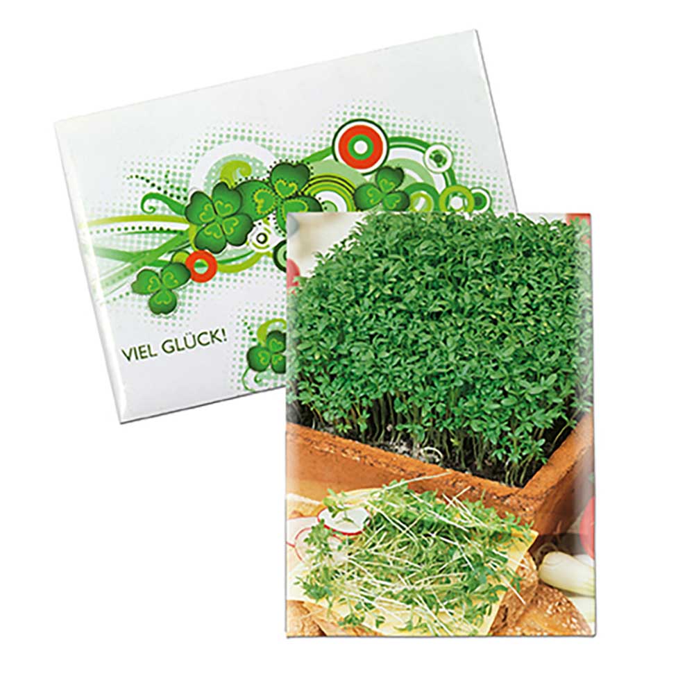 Zaadzakjes mini standaard papier - Tuinkers