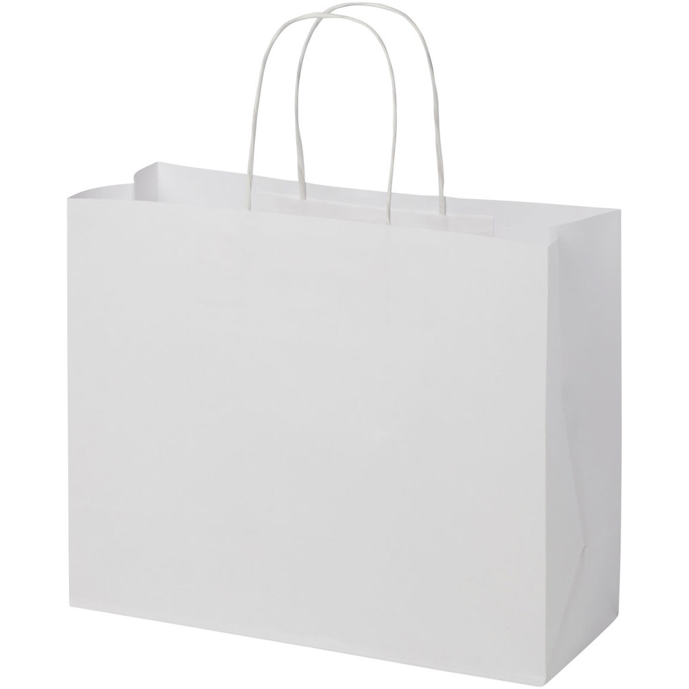 Papieren tas 120 g/m2 gemaakt van kraftpapier met gedraaide handvaten - 31 x 12 x 25 cm