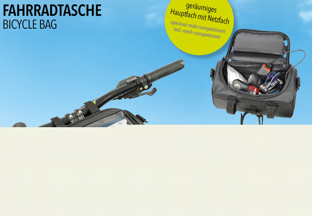TROIKA Fietstas BIKE BAG