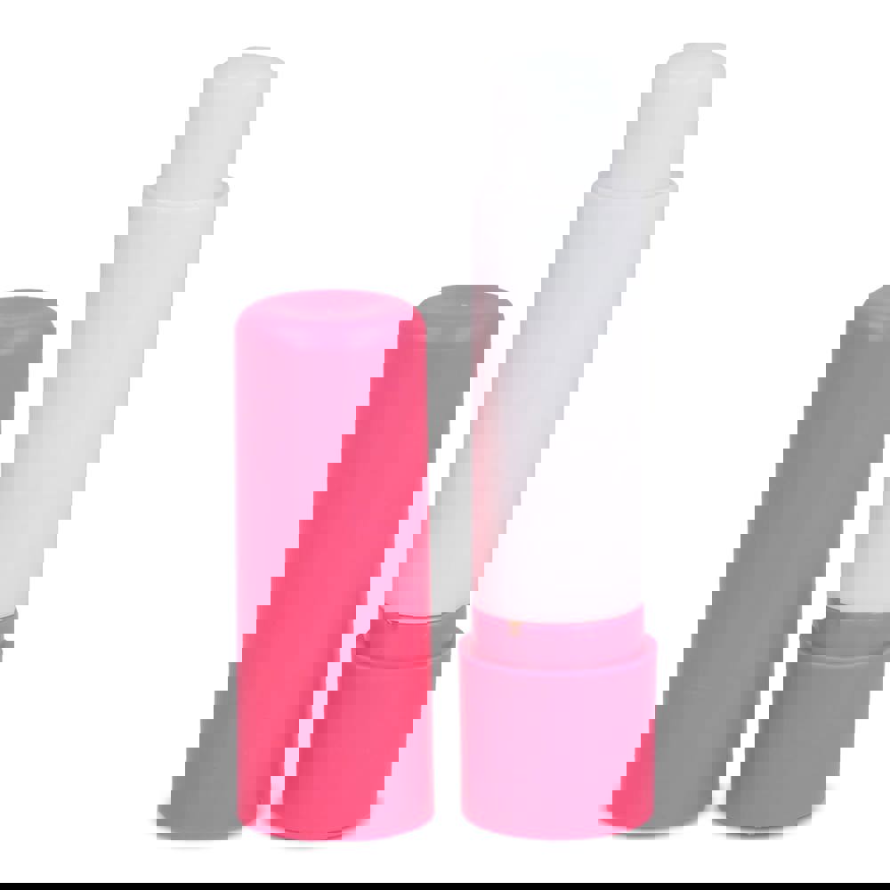 Klassieke lippenbalsemstick gerecycled materiaal - roze