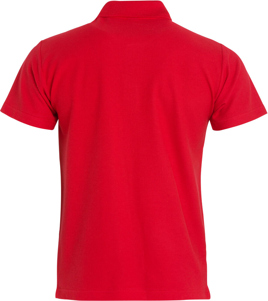 Clique - Basic Polo S/S Junior Wit 100