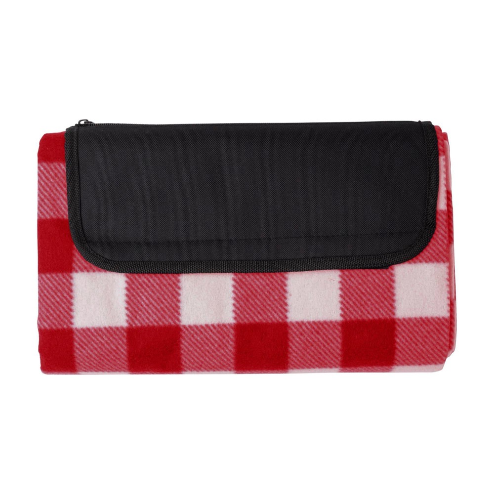Fleecedeken Vesper | Gerecycled - Rood