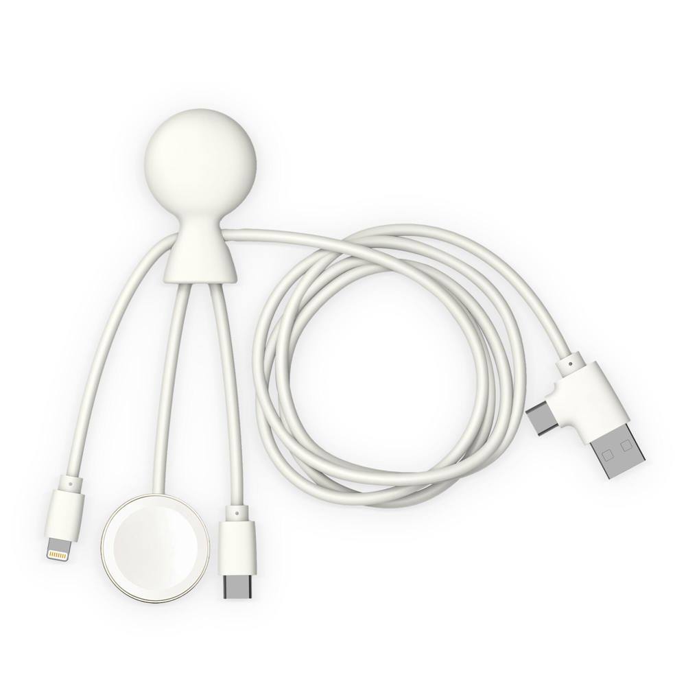 Xoopar Mr. Bio Long Multi Kabel voor Apple/Samsung Watch 1 Meter 
