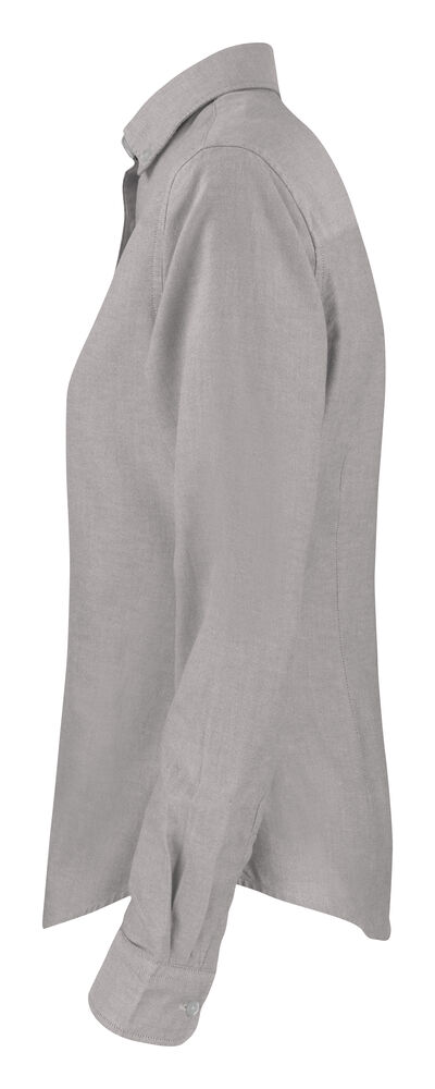 Cutter & Buck - Belfair Oxford Shirt Dames Grijs S