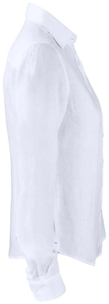 Cutter & Buck - Summerland Linen Shirt Dames Wit XS
