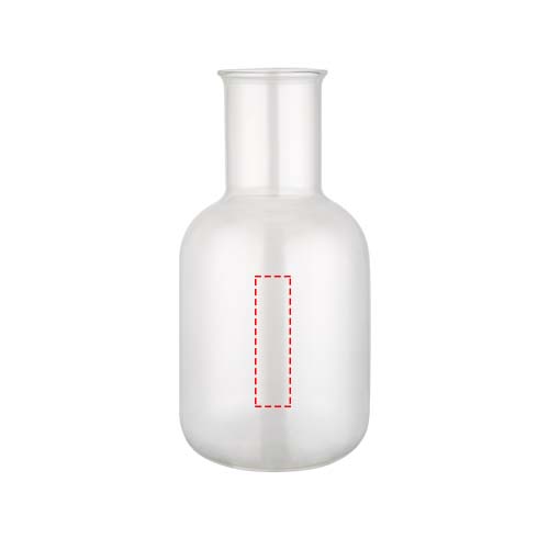 Amelie glazen karaf- en bekerset met matte afwerking