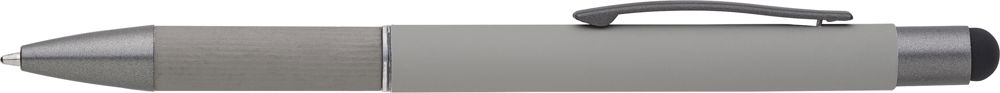 Balpen Jett | Aluminium | Stylus - grijs