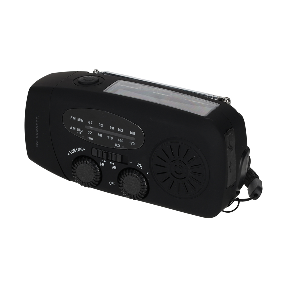 BRAINZ Emergency Solar/FM/LED/Radio Speaker
