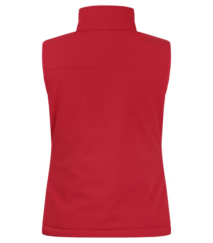 Clique - Padded Softshell Vest Women Rood XS