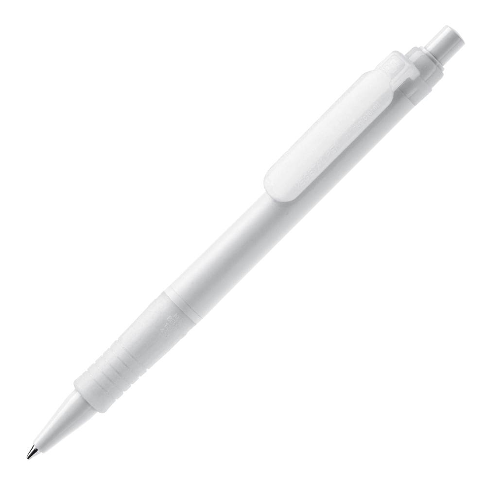 Balpen Vegetal Pen hardcolour - wit / wit