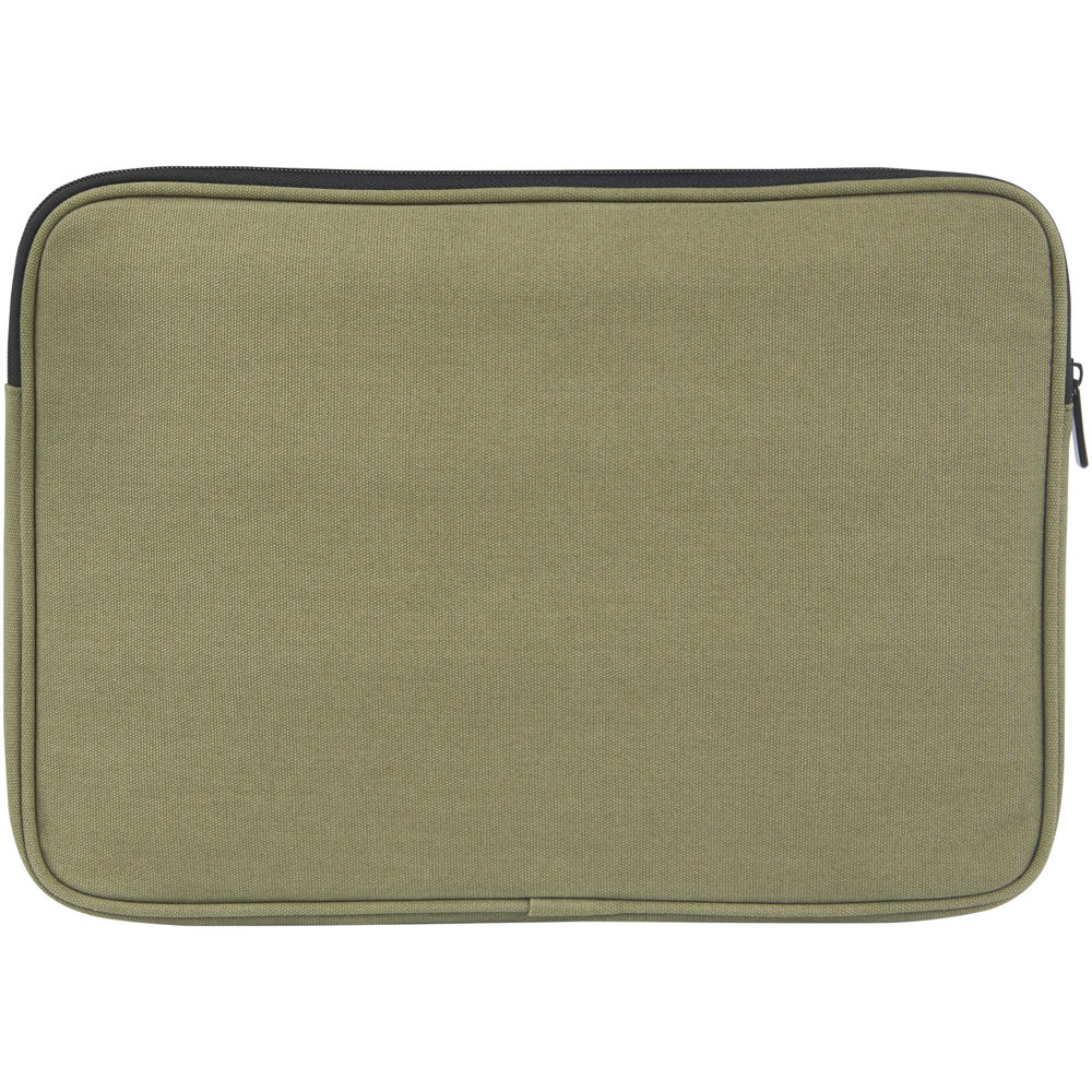 Joey 14 inch GRS gerecyclede canvas laptophoes, 2 l