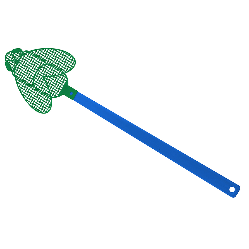 Vliegenmepper "Brummi" - blauw/groen